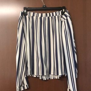 Tobi off the shoulder shirt